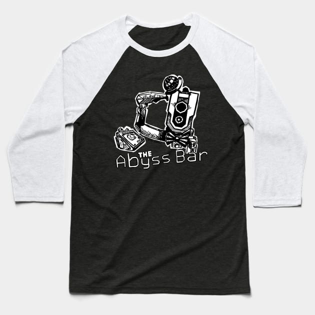 The Abyss Bar with Lloyd and Tip-C Deep Rock Galactic Baseball T-Shirt by CatsandBats